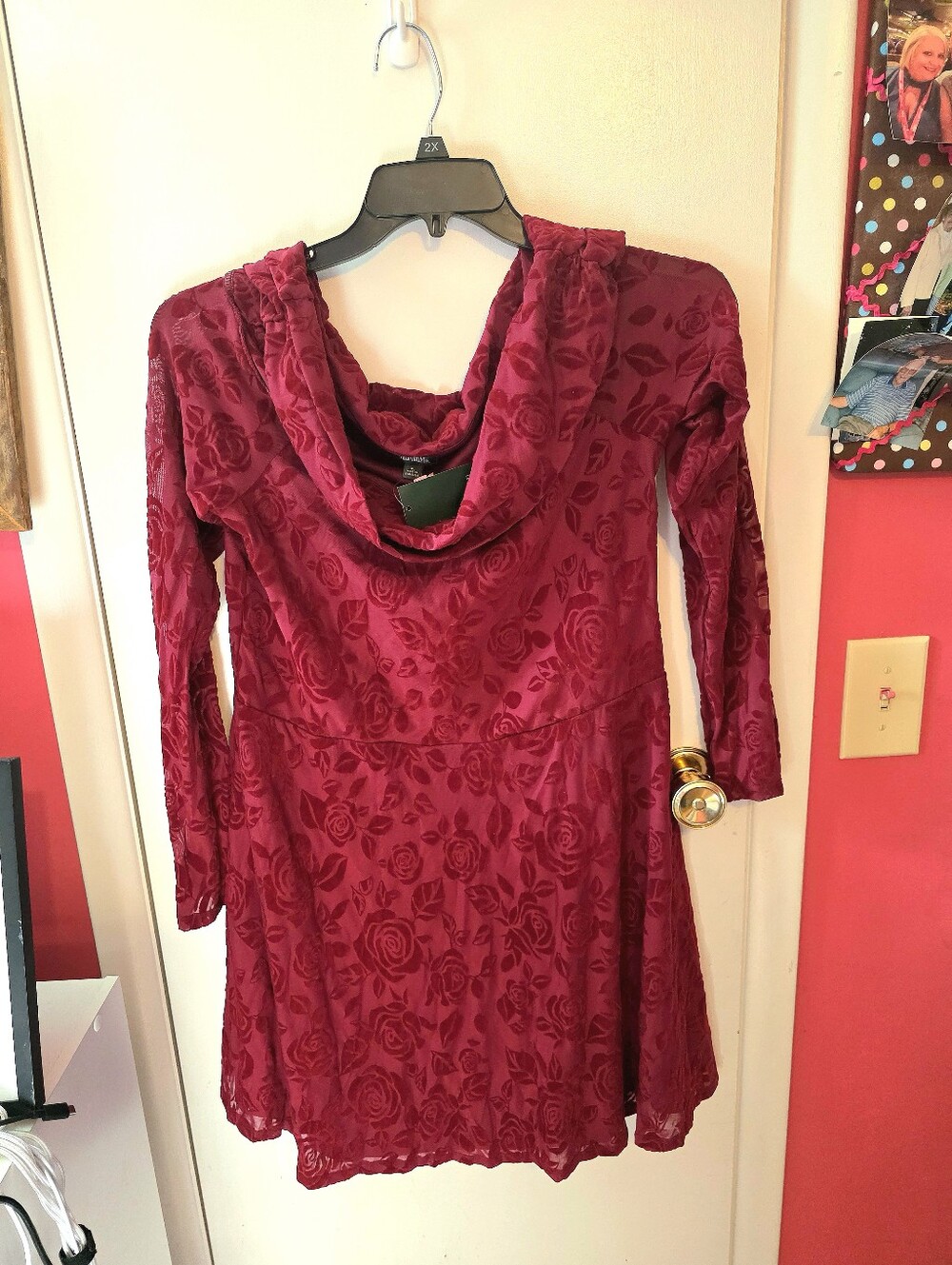 Wild Fable Women's XL Red Mini Fairycore Dress